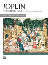 Three Piano Rags piano sheet music cover Thumbnail